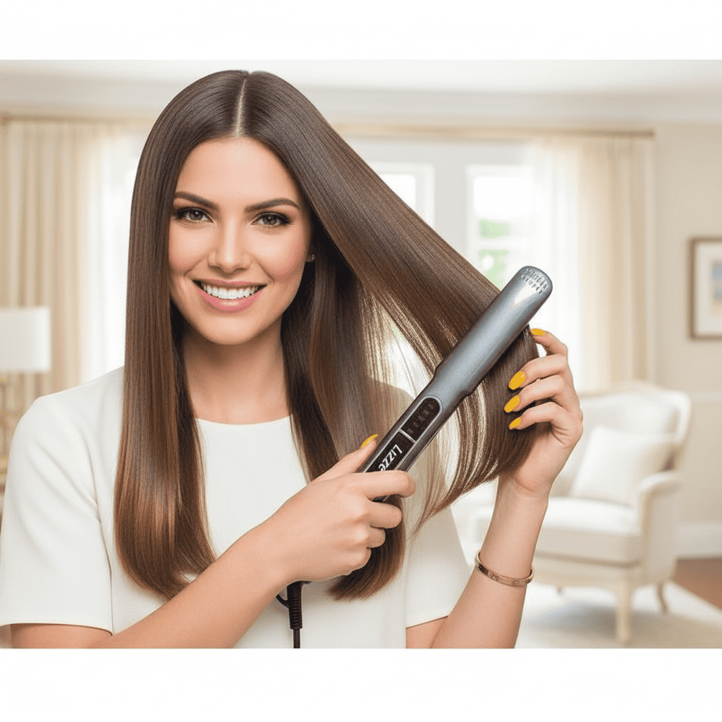 وداعاً للشعر المجعد، أهلاً بالشعر الحريري اللامع مع Lizze Extreme!